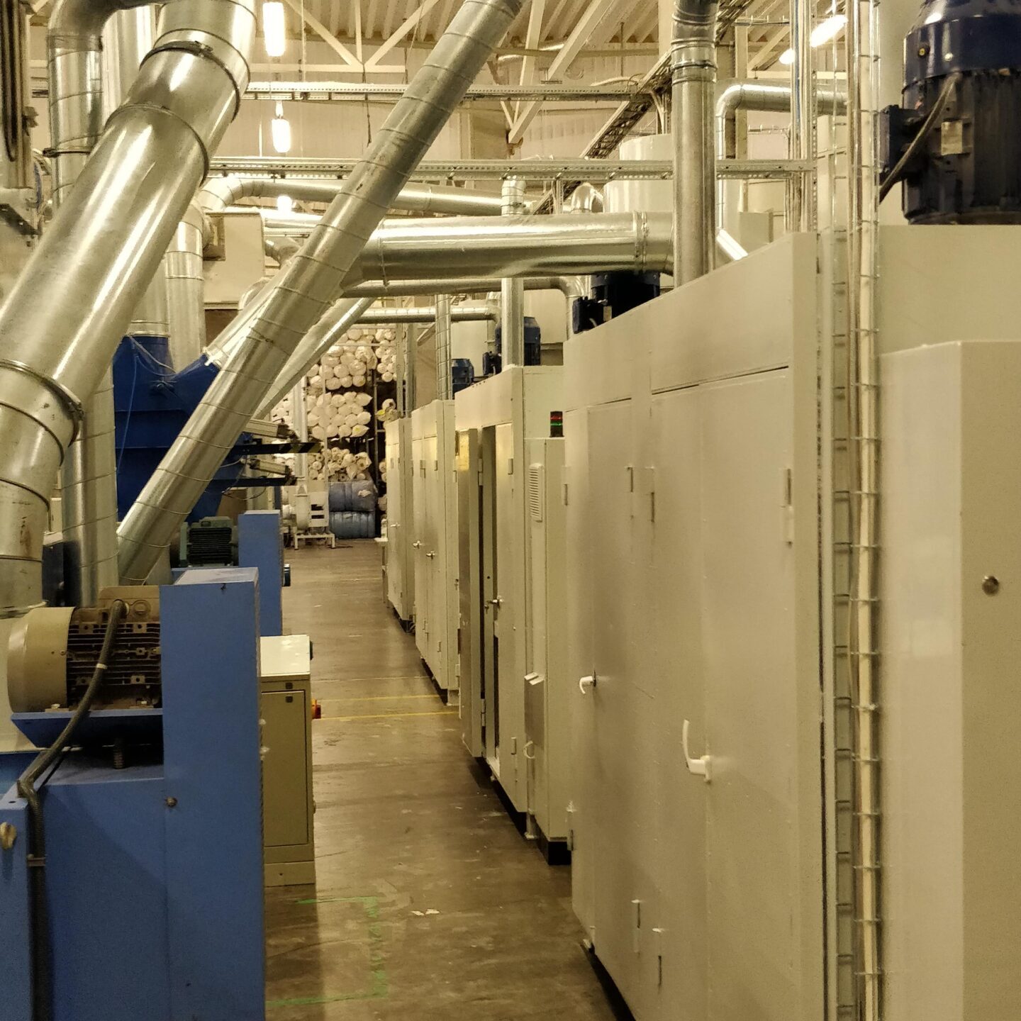 Tekstiilkiu "pallitamise" seadmed