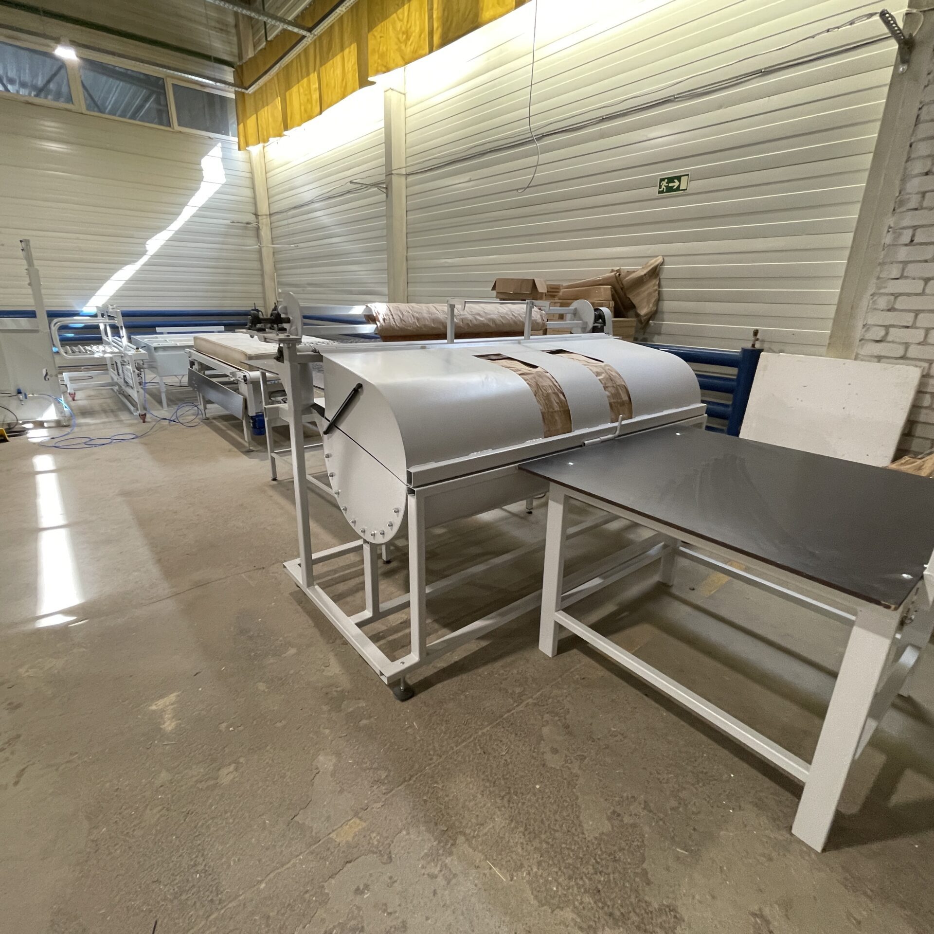 Mattress assembly line